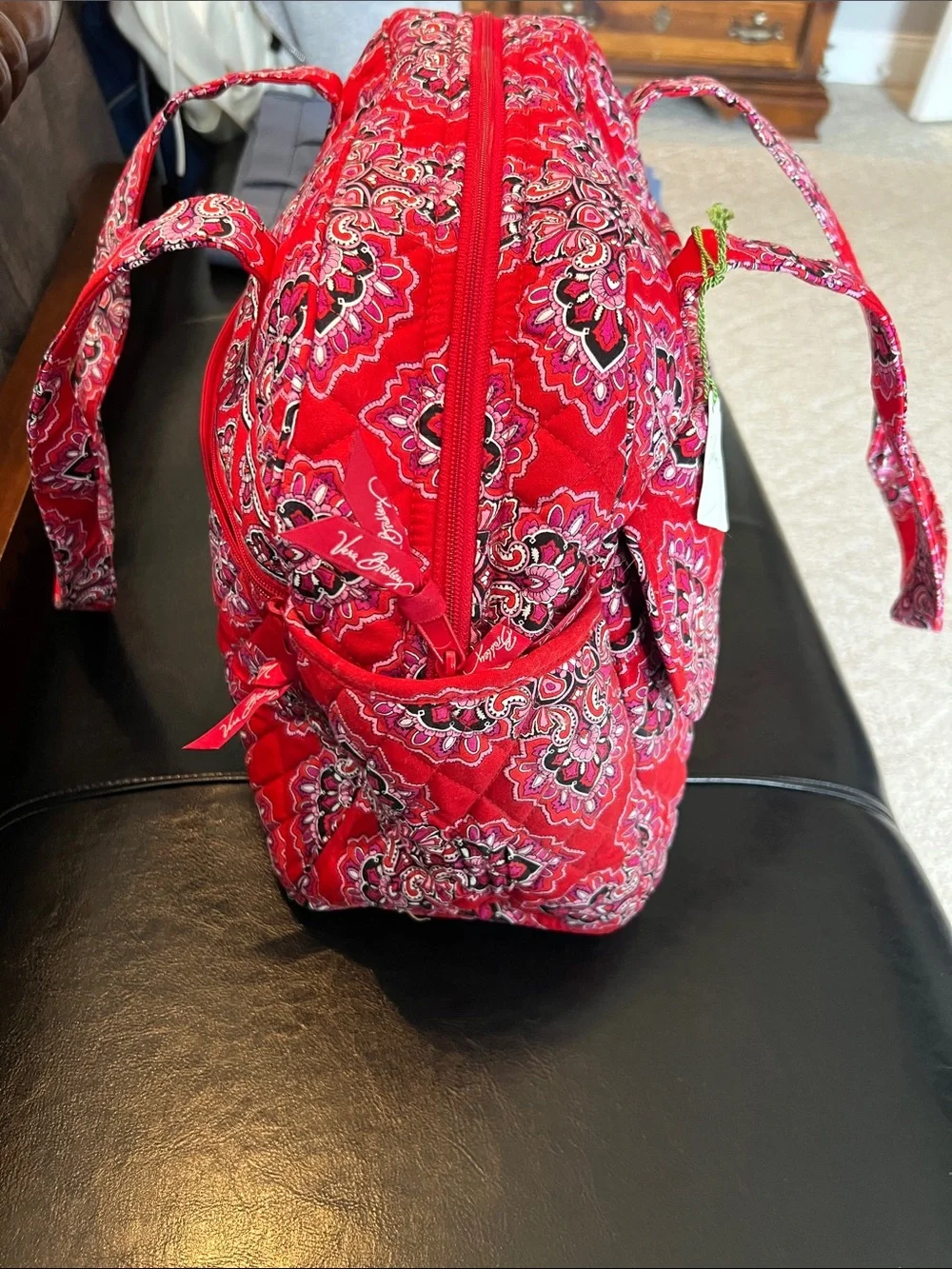 Vera Bradley Baby Bag Red Scarlet